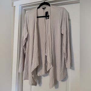 NWT torrid super soft cardigan stone gray sz 0